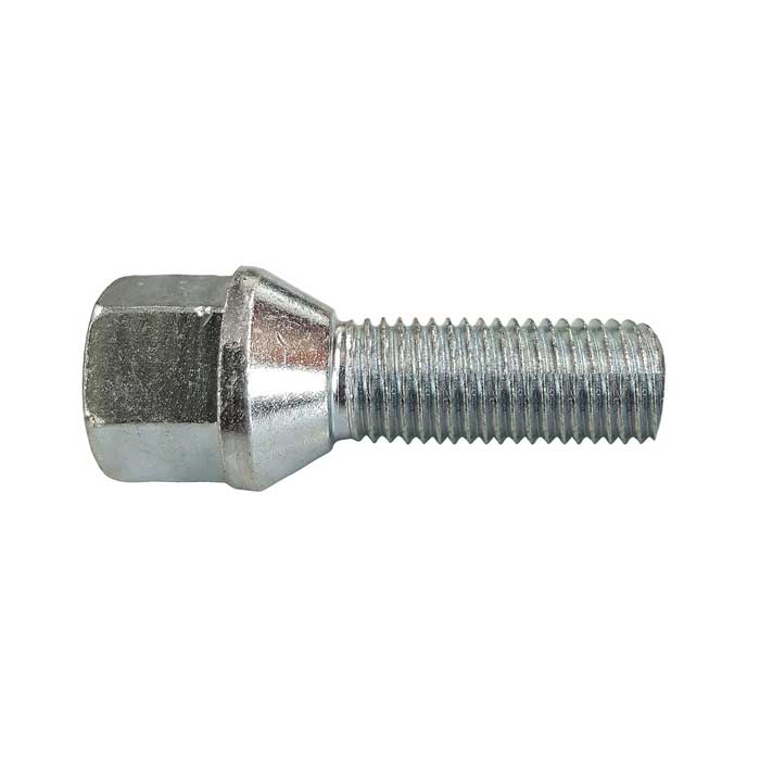 Eibach Wheel bolt conical seat 60° M12x1,5 26mm HEX17 silver for Suzuki