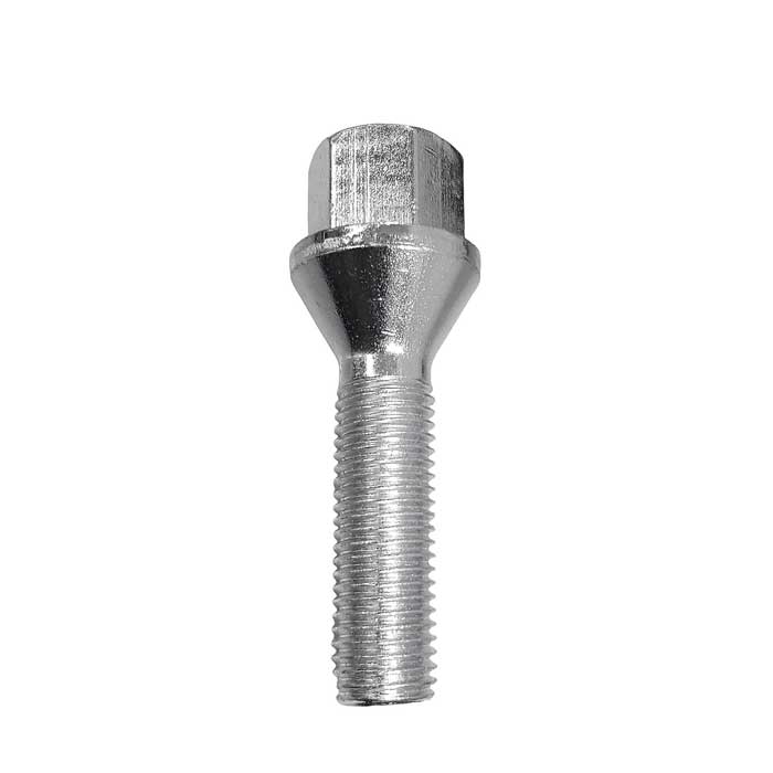 Eibach Wheel bolt conical seat 60° M12x1,5 43mm HEX17 silver for Suzuki