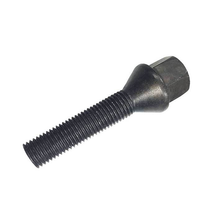 Eibach Wheel bolt conical seat 60° M12x1,5 43mm HEX17 black for Suzuki